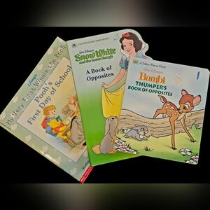 Disney Storybook Collection-Bambi, Snow White, Pooh
